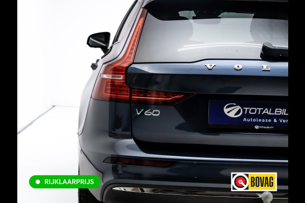 Volvo V60 2.0 T8 Plug-in hybrid AWD Ultimate Bright | Bowers & Wilkins | Panorama dak | Trekhaak | Stoel- Stuur en achterbankverw. | Head-up, Pilot assist, Elec. achterklep, 360 Camera, Electrische stoelen met geheugen