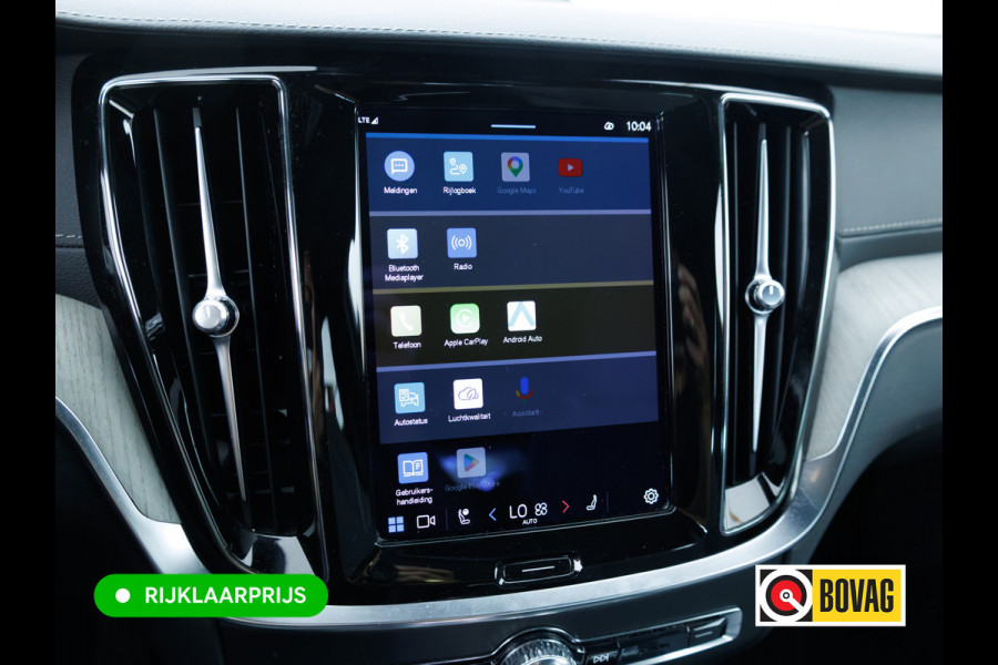 Volvo V60 2.0 T8 Plug-in hybrid AWD Ultimate Bright | Bowers & Wilkins | Panorama dak | Trekhaak | Stoel- Stuur en achterbankverw. | Head-up, Pilot assist, Elec. achterklep, 360 Camera, Electrische stoelen met geheugen