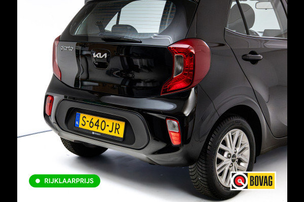 Kia Picanto 1.0 DPi DynamicLine | Apple Carplay | Camera | Cruise control | Airco | DAB | BT Tel. | Zwart | Rijklaarprijs incl. 6 maanden garantie