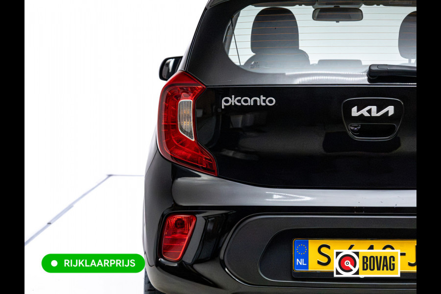 Kia Picanto 1.0 DPi DynamicLine | Apple Carplay | Camera | Cruise control | Airco | DAB | BT Tel. | Zwart | Rijklaarprijs incl. 6 maanden garantie
