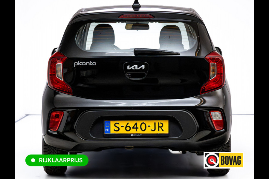 Kia Picanto 1.0 DPi DynamicLine | Apple Carplay | Camera | Cruise control | Airco | DAB | BT Tel. | Zwart | Rijklaarprijs incl. 6 maanden garantie