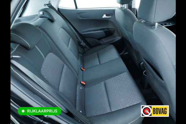 Kia Picanto 1.0 DPi DynamicLine | Apple Carplay | Camera | Cruise control | Airco | DAB | BT Tel. | Zwart | Rijklaarprijs incl. 6 maanden garantie