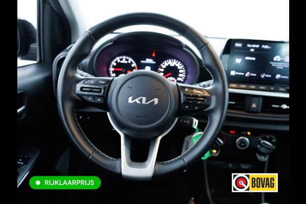 Kia Picanto 1.0 DPi DynamicLine | Apple Carplay | Camera | Cruise control | Airco | DAB | BT Tel. | Zwart | Rijklaarprijs incl. 6 maanden garantie