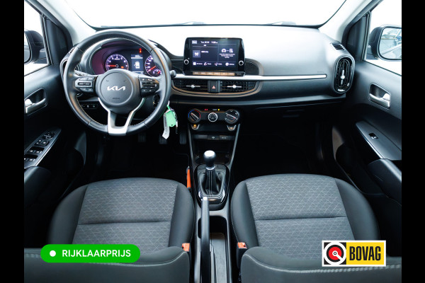 Kia Picanto 1.0 DPi DynamicLine | Apple Carplay | Camera | Cruise control | Airco | DAB | BT Tel. | Zwart | Rijklaarprijs incl. 6 maanden garantie