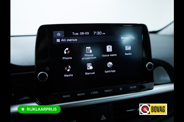 Kia Picanto 1.0 DPi DynamicLine | Apple Carplay | Camera | Cruise control | Airco | DAB | BT Tel. | Zwart | Rijklaarprijs incl. 6 maanden garantie
