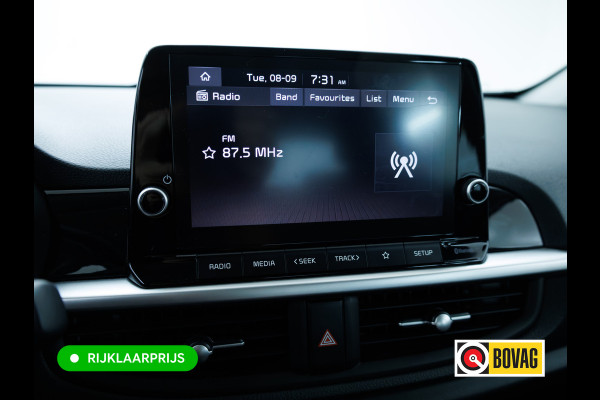 Kia Picanto 1.0 DPi DynamicLine | Apple Carplay | Camera | Cruise control | Airco | DAB | BT Tel. | Zwart | Rijklaarprijs incl. 6 maanden garantie
