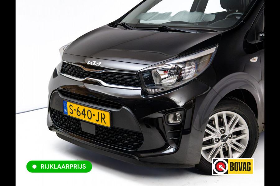 Kia Picanto 1.0 DPi DynamicLine | Apple Carplay | Camera | Cruise control | Airco | DAB | BT Tel. | Zwart | Rijklaarprijs incl. 6 maanden garantie