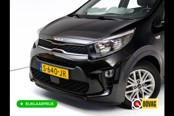 Kia Picanto 1.0 DPi DynamicLine | Apple Carplay | Camera | Cruise control | Airco | DAB | BT Tel. | Zwart | Rijklaarprijs incl. 6 maanden garantie