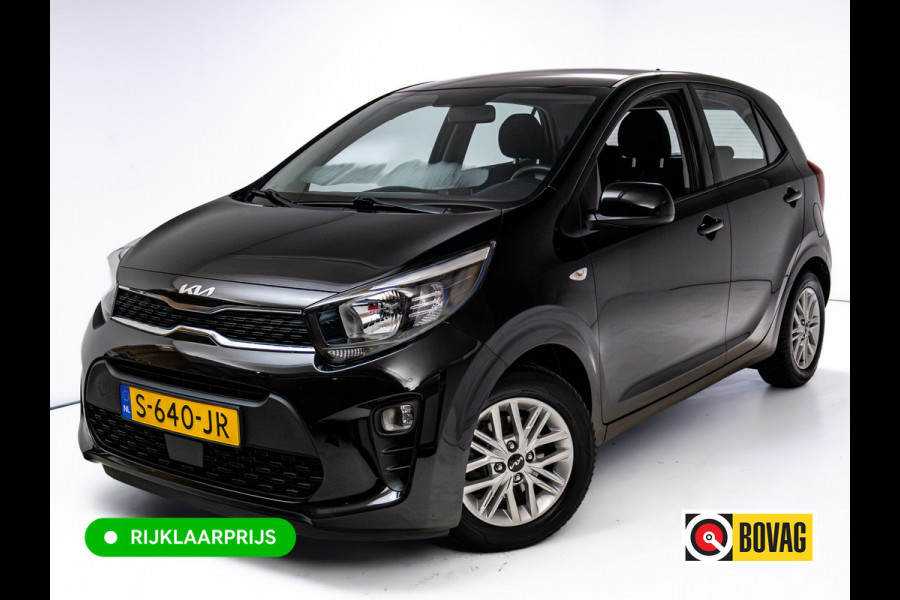 Kia Picanto 1.0 DPi DynamicLine | Apple Carplay | Camera | Cruise control | Airco | DAB | BT Tel. | Zwart | Rijklaarprijs incl. 6 maanden garantie