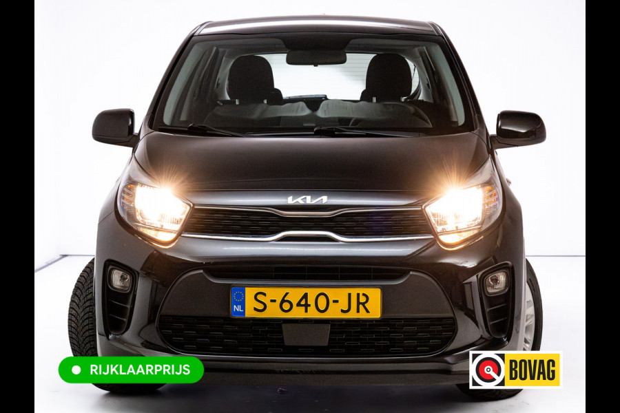 Kia Picanto 1.0 DPi DynamicLine | Apple Carplay | Camera | Cruise control | Airco | DAB | BT Tel. | Zwart | Rijklaarprijs incl. 6 maanden garantie