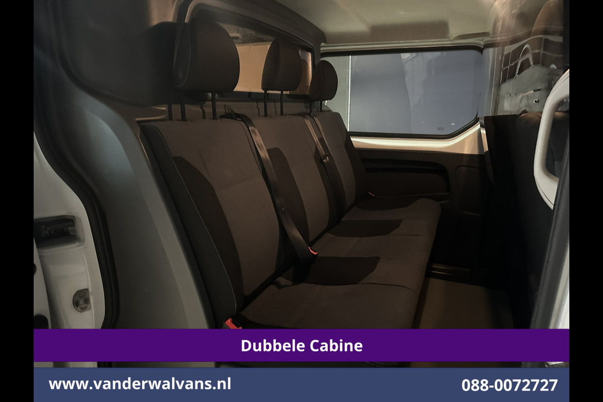 Opel Vivaro 1.6 CDTI 126pk L2H1 Dubbele Cabine Euro6 Airco | 6-Zits | LED | Cruisecontrol Trekhaak