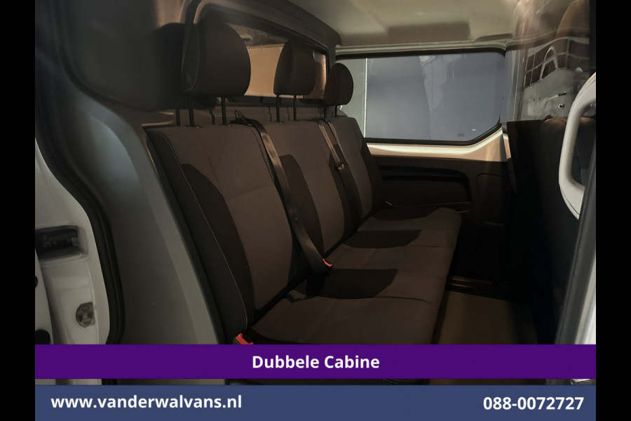 Opel Vivaro 1.6 CDTI 126pk L2H1 Dubbele Cabine Euro6 Airco | 6-Zits | LED | Cruisecontrol Trekhaak