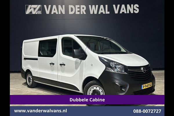Opel Vivaro 1.6 CDTI 126pk L2H1 Dubbele Cabine Euro6 Airco | 6-Zits | LED | Cruisecontrol Trekhaak