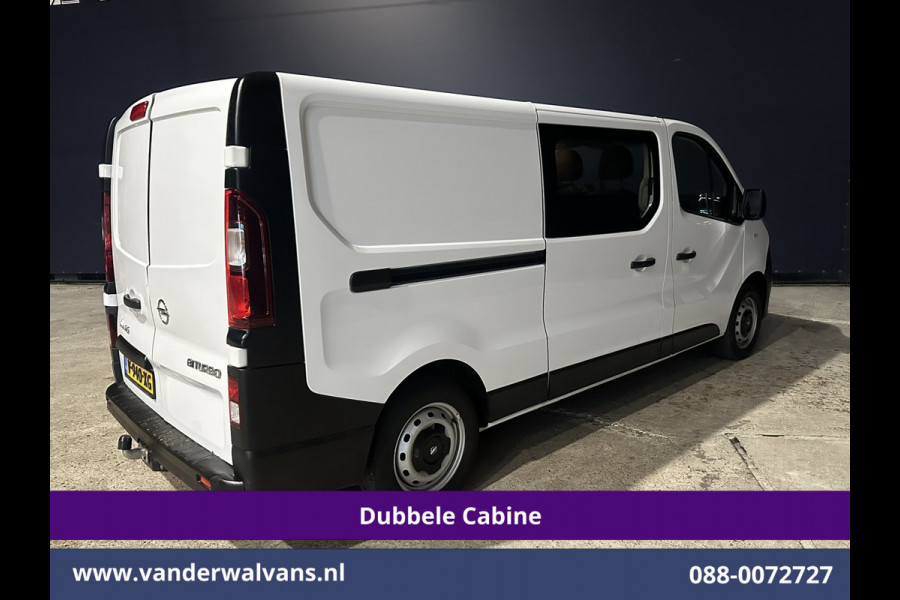 Opel Vivaro 1.6 CDTI 126pk L2H1 Dubbele Cabine Euro6 Airco | 6-Zits | LED | Cruisecontrol Trekhaak