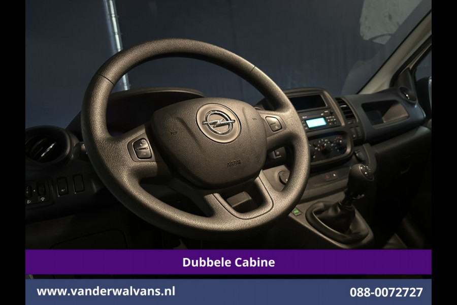 Opel Vivaro 1.6 CDTI 126pk L2H1 Dubbele Cabine Euro6 Airco | 6-Zits | LED | Cruisecontrol Trekhaak