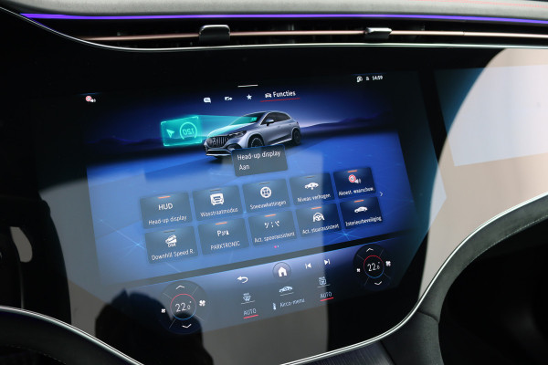 Mercedes-Benz EQE SUV AMG 43 4MATIC Premium+ 91 kWh | Luchtvering | Hyperscreen | Achterasbesturing | Distronic+ | HUD | Burmester | Stoelventilatie | Digital Light |