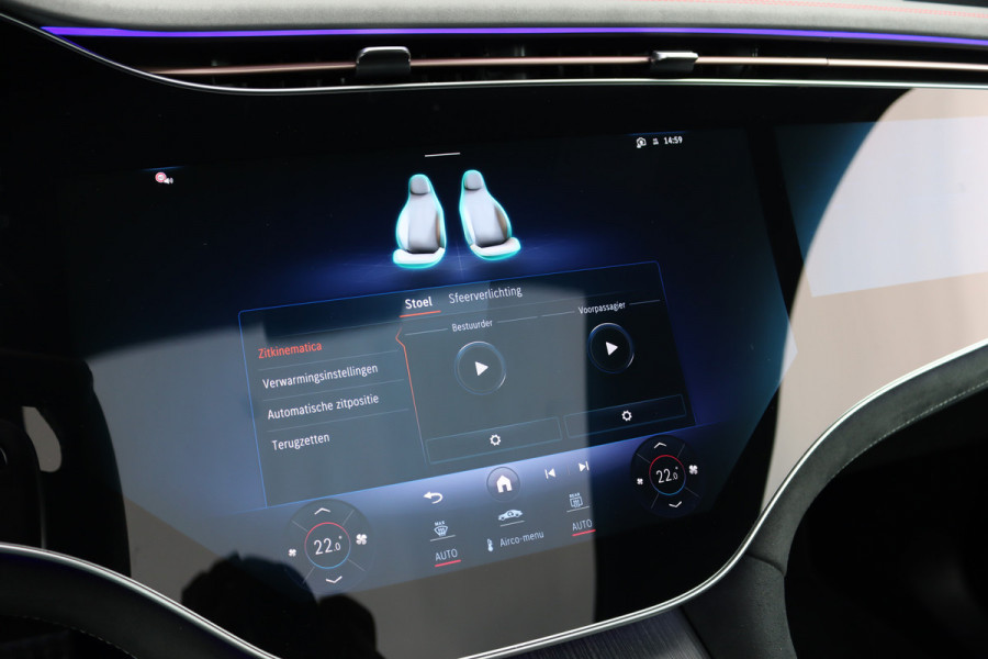 Mercedes-Benz EQE SUV AMG 43 4MATIC Premium+ 91 kWh | Luchtvering | Hyperscreen | Achterasbesturing | Distronic+ | HUD | Burmester | Stoelventilatie | Digital Light |