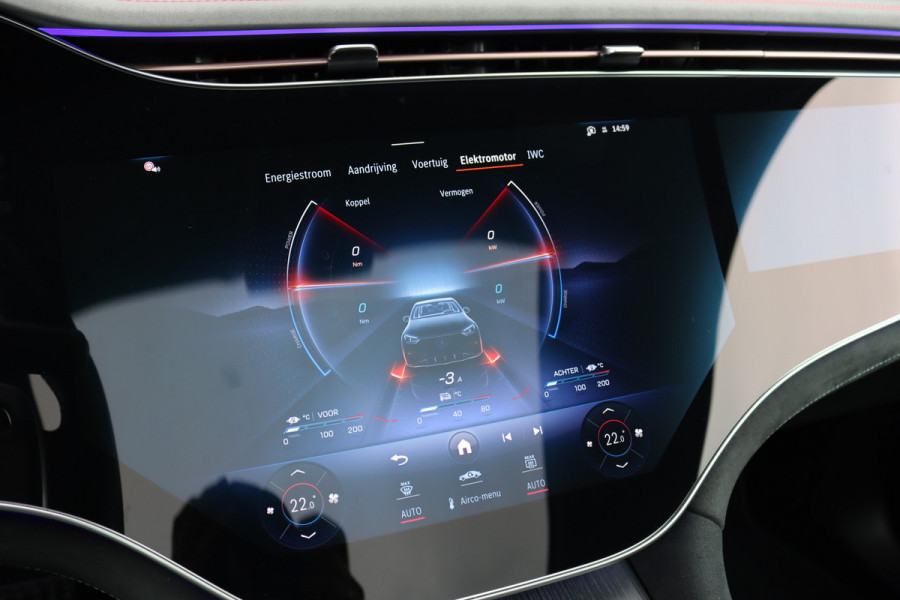 Mercedes-Benz EQE SUV AMG 43 4MATIC Premium+ 91 kWh | Luchtvering | Hyperscreen | Achterasbesturing | Distronic+ | HUD | Burmester | Stoelventilatie | Digital Light |