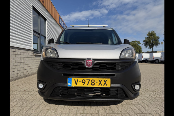 Fiat Doblò Cargo 1.3 MJ L1H1 Actual / vaste prijs rijklaar € 6950 ex btw / lease vanaf € 117 / euro 6 / bpm vrij / airco / trekhaak / schuifdeur / zilver metallic !
