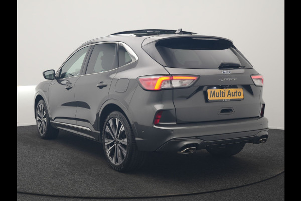 Ford Kuga 2.5 Vignale PHEV 225pk Dealer O.H. | Trekhaak Af Fabriek | Panodak | Adaptive Cruise | Head Up | 360 Camera | Bang & Olufsen | Lederen Comfortstoelen Memory & Verwarmd | Stuur Verwarmd | Apple Carplay | Blis | Keyless | DAB | Navigatie | 20"L.M | Plug In Hybrid |