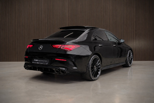 Mercedes-Benz CLA-Klasse 180 Business Solution AMG | Panoramadak | Camera | Dodehoekdetectie | Keyless | Midline Sound | Stoelverwarming | Ambiance Verlichting | Navigatie | LED | Cruise Control |