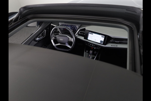 Audi Q4 e-tron 40 Launch edition Advanced Plus 77 kWh 204pk | Panoramadak | Trekhaak | Lederen bekleding | Apple Carplay/Android Auto | Cruise control adaptief | Warmtepomp |