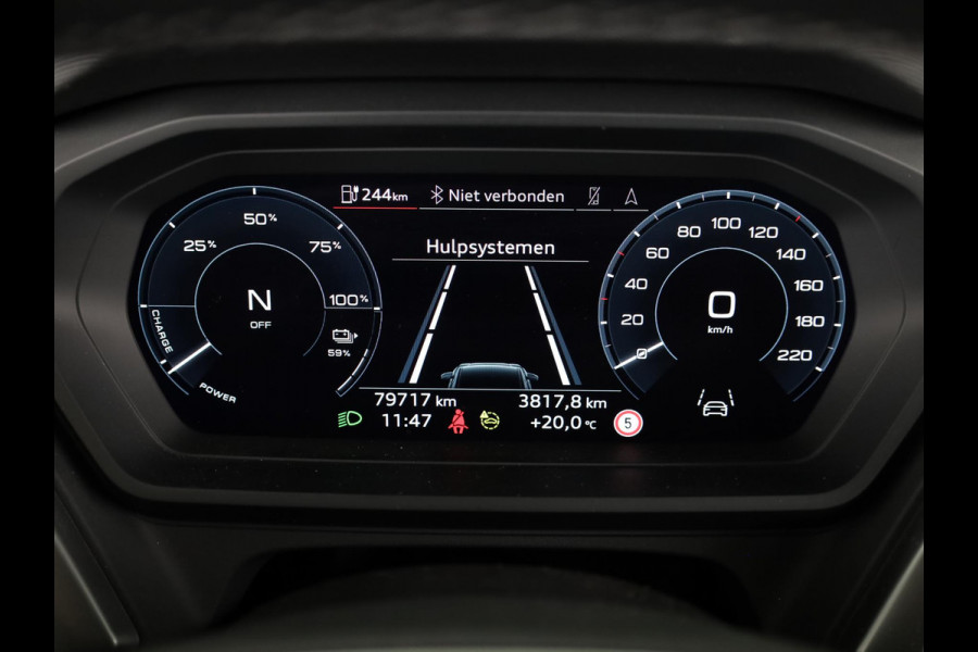 Audi Q4 e-tron 40 Launch edition Advanced Plus 77 kWh 204pk | Panoramadak | Trekhaak | Lederen bekleding | Apple Carplay/Android Auto | Cruise control adaptief | Warmtepomp |