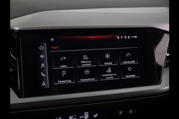 Audi Q4 e-tron 40 Launch edition Advanced Plus 77 kWh 204pk | Panoramadak | Trekhaak | Lederen bekleding | Apple Carplay/Android Auto | Cruise control adaptief | Warmtepomp |