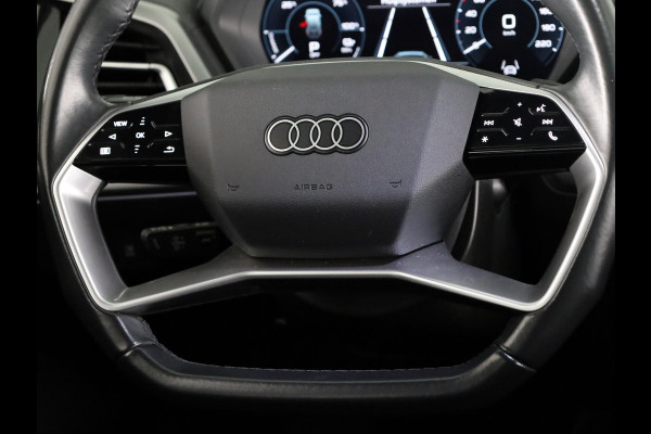 Audi Q4 e-tron 40 Launch edition Advanced Plus 77 kWh 204pk | Panoramadak | Trekhaak | Lederen bekleding | Apple Carplay/Android Auto | Cruise control adaptief | Warmtepomp |