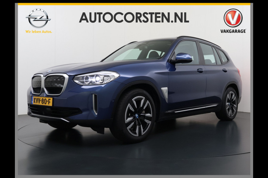 BMW iX3 Panoramadak SOH 99% Leder Adap.Cruise Camera Apple Carplay Android Auto 3-Zone Ecc Executive 80kWh Elek.Achterklep Adaptief onderstel Stoelverwarming Pdc Lmv Led Elek.Stoelen Isofix Bluetooth