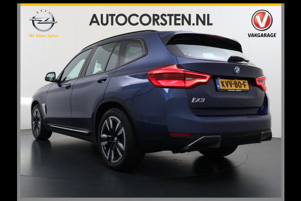BMW iX3 Panoramadak SOH 99% Leder Adap.Cruise Camera Apple Carplay Android Auto 3-Zone Ecc Executive 80kWh Elek.Achterklep Adaptief onderstel Stoelverwarming Pdc Lmv Led Elek.Stoelen Isofix Bluetooth