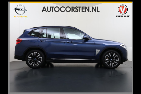 BMW iX3 Panoramadak SOH 99% Leder Adap.Cruise Camera Apple Carplay Android Auto 3-Zone Ecc Executive 80kWh Elek.Achterklep Adaptief onderstel Stoelverwarming Pdc Lmv Led Elek.Stoelen Isofix Bluetooth