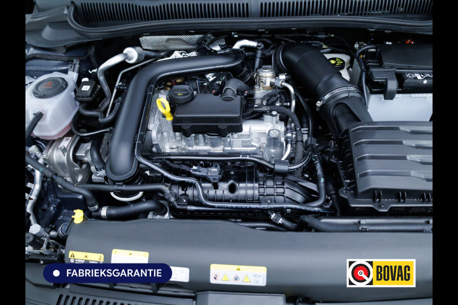 Volkswagen Polo 1.0 TSI Business Edition Automaat | Camera | Cruise | PDC V+A | Airco | App-connect Privacy glas, Grootlicht assistent, Digitaal dashboard, 15 inch LMV