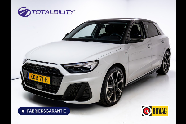 Audi A1 Sportback 30 TFSI S edition 116 PK | 18" velgen | Led | Camera | Cruise | App. connect | Climate control | Sfeerverlichting, DAB, Afgevlakt stuurwiel, Extra getint glas