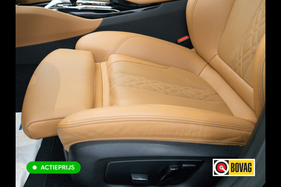 BMW 5 Serie BMW 545e xDrive M-Sport 394PK | 6-CIL. | SCHUIFDAK | TREKHAAK | 360° | ACC | STOEL- & STUURVERW | Adaptieve Cruise, Lederen bekleding, Comfortstoelen, Electrische verstelbare voorstoelen