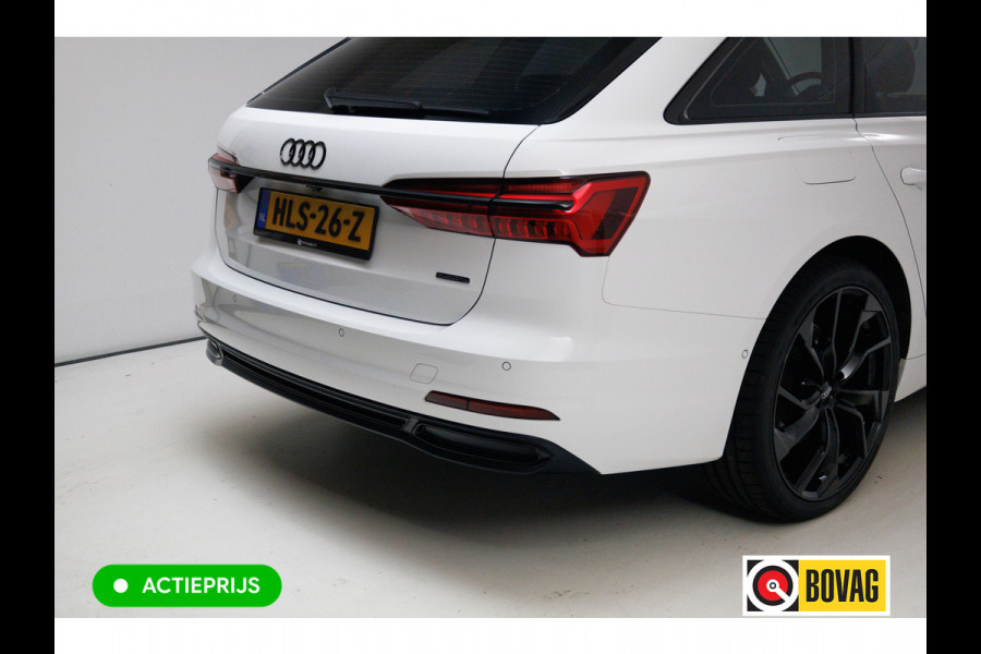 Audi A6 Avant 50 TFSI e quattro | 21 inch | Elec. achterklep | 360 camera | Sfeerverlichting Navigatie, Stoelverwarming, Lane assist, App-connect