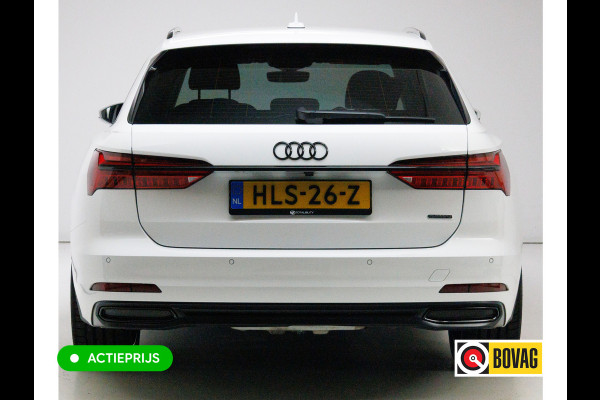 Audi A6 Avant 50 TFSI e quattro | 21 inch | Elec. achterklep | 360 camera | Sfeerverlichting Navigatie, Stoelverwarming, Lane assist, App-connect