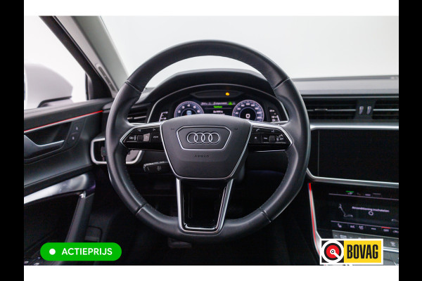 Audi A6 Avant 50 TFSI e quattro | 21 inch | Elec. achterklep | 360 camera | Sfeerverlichting Navigatie, Stoelverwarming, Lane assist, App-connect