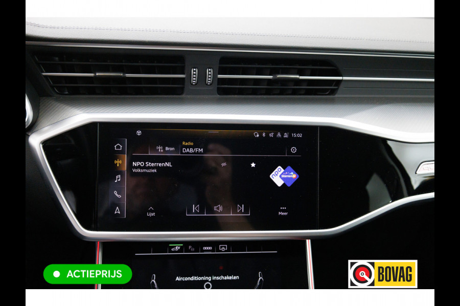 Audi A6 Avant 50 TFSI e quattro | 21 inch | Elec. achterklep | 360 camera | Sfeerverlichting Navigatie, Stoelverwarming, Lane assist, App-connect