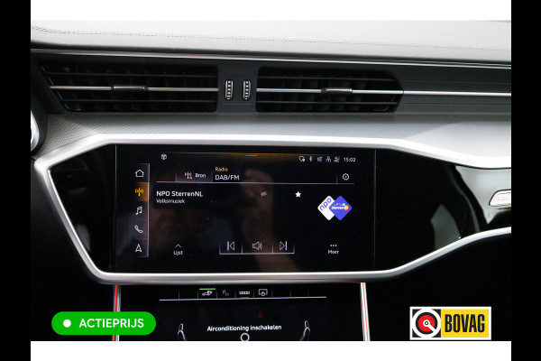 Audi A6 Avant 50 TFSI e quattro | 21 inch | Elec. achterklep | 360 camera | Sfeerverlichting Navigatie, Stoelverwarming, Lane assist, App-connect