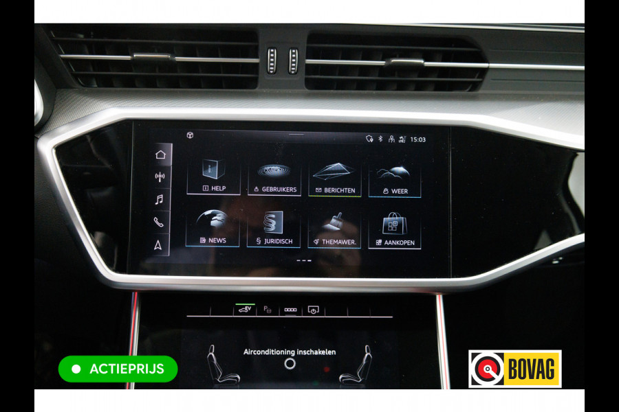 Audi A6 Avant 50 TFSI e quattro | 21 inch | Elec. achterklep | 360 camera | Sfeerverlichting Navigatie, Stoelverwarming, Lane assist, App-connect