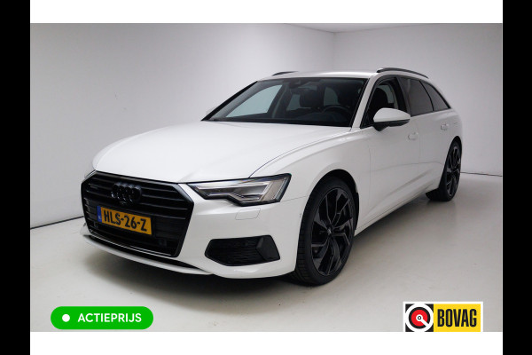 Audi A6 Avant 50 TFSI e quattro | 21 inch | Elec. achterklep | 360 camera | Sfeerverlichting Navigatie, Stoelverwarming, Lane assist, App-connect