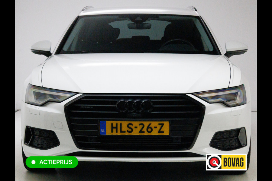 Audi A6 Avant 50 TFSI e quattro | 21 inch | Elec. achterklep | 360 camera | Sfeerverlichting Navigatie, Stoelverwarming, Lane assist, App-connect