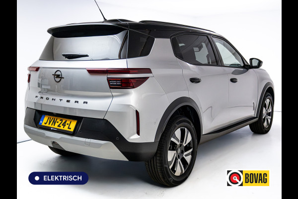 Opel Frontera Electric GS 44 kWh | Stoel- Stuur- & voorruitverw. | Camera | PDC V+A | Cruise | Rijklaarprijs, tot 8 jaar garantie! | Two Tone, 17" LMV, Navigatie, Dode hoek detectie, Carplay, Technologie GS pakket, NL auto