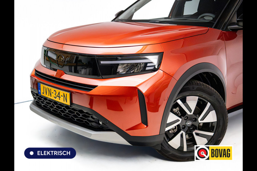 Opel Frontera Electric GS 44 kWh | Stoel- Stuur- & voorruitverw. | Camera | PDC V+A | Cruise | Rijklaarprijs, tot 8 jaar garantie! | Two Tone, 17" LMV, Navigatie, Dode hoek detectie, Carplay, Technologie GS pakket, NL auto