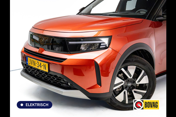 Opel Frontera Electric GS 44 kWh | Stoel- Stuur- & voorruitverw. | Camera | PDC V+A | Cruise | Rijklaarprijs, tot 8 jaar garantie! | Two Tone, 17" LMV, Navigatie, Dode hoek detectie, Carplay, Technologie GS pakket, NL auto
