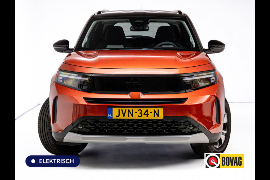 Opel Frontera Electric GS 44 kWh | Stoel- Stuur- & voorruitverw. | Camera | PDC V+A | Cruise | Rijklaarprijs, tot 8 jaar garantie! | Two Tone, 17" LMV, Navigatie, Dode hoek detectie, Carplay, Technologie GS pakket, NL auto