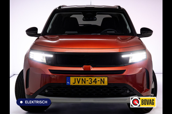 Opel Frontera Electric GS 44 kWh | Stoel- Stuur- & voorruitverw. | Camera | PDC V+A | Cruise | Rijklaarprijs, tot 8 jaar garantie! | Two Tone, 17" LMV, Navigatie, Dode hoek detectie, Carplay, Technologie GS pakket, NL auto
