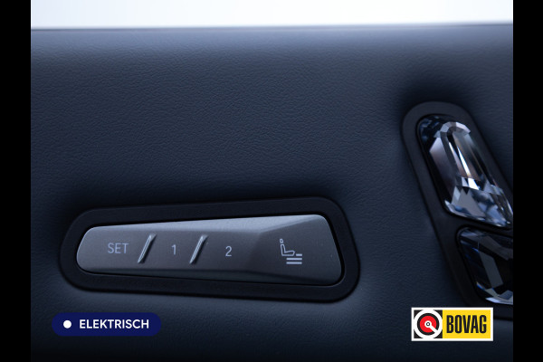 BMW iX xDrive45 101 kWh M-Sport | Pano | Elec. Trekhaak | Luchtvering | Verlichte gril | Stoelverw. en koeling, | Achterbankverw. | Softclose, Meesturende achteras, Harman Kardon, 36 maanden Fabrieksgarantie NL-Auto, Service Inclusive