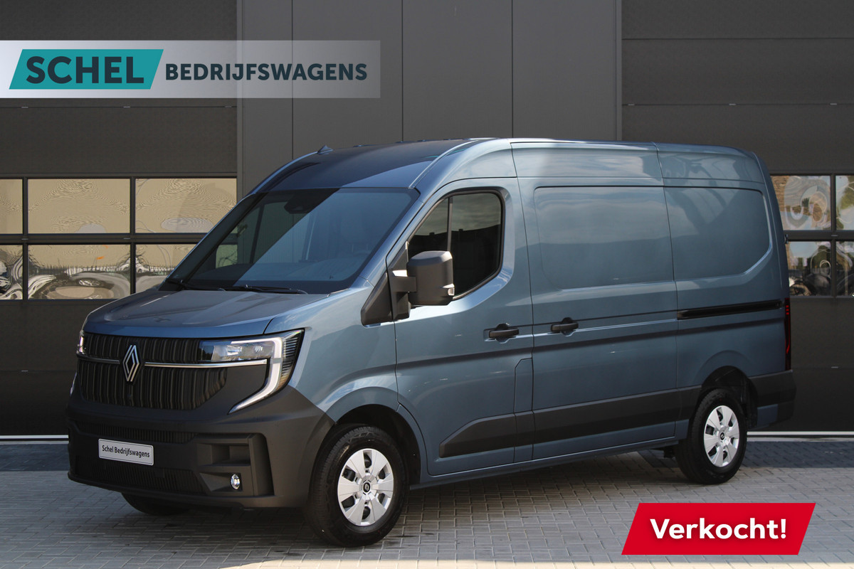 Renault Master T35 2.0 dCi 170pk L2H2 Extra - 2x Schuifdeur - Navigatie - Blind Spot - Camera - Stoelverwarming - Verwarmde voorruit - Rijklaar